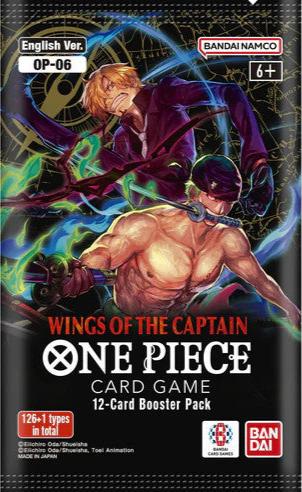 One Piece Trading card game: Wings of The Captain (OP-06) Booster Pack